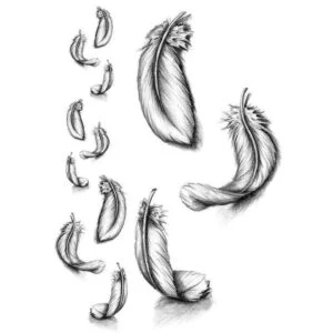 Tatouage ephemere plumes d'ange Tatouage ephemere plumes d'ange