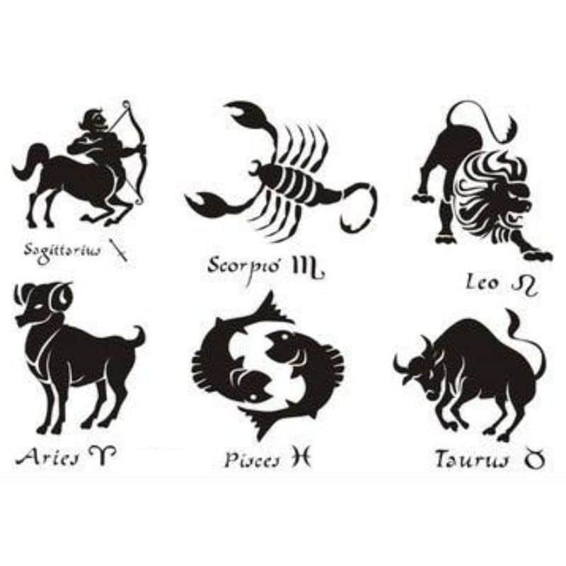 Un tatouage temporaire avec ton signe du zodiaque Un tatouage temporaire avec ton signe du zodiaque