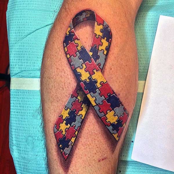 Tatouages temporaires pour la sensibilisation à l'autisme Tatouages temporaires pour la sensibilisation à l'autisme