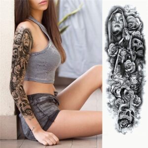 Tatouage ephemere les morts du temps