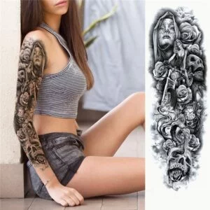 Tatouage ephemere les morts du temps