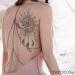 Tatouage ephemere oiseau et mandale attrape rêve