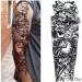 Tatouage ephemere manche le temps de la mort